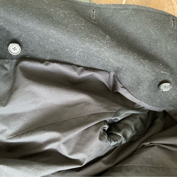 j. Crew‎ Classic Black Women's Peacoat Wool blend - Picture 4 of 4